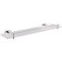 GLASS SHELF 52 CM OVAL CHROME