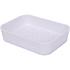 SOAP DISH CUBOID WHITE