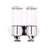 WALL MOUNTED SOAP DISPENSER 2X500 ML CHR