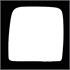 Left Stick On Wing Mirror Glass for Opel VIVARO Platform/Chassis, 2014 Onwards