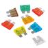 Set of 80 assorted plug in fuses, 12 32V