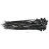 Draper 70391 Black Cable Ties (100 pieces)