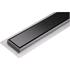 LINEAR DRAIN WET&DRY BLACK GLASS 70 CM