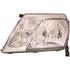 Left Headlamp (Halogen, Takes H4 Bulb, Manual or Electric Adjustment) for Toyota HIACE V Wagon 2007 on