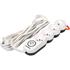 POWER STRIP W. GROUND 4S 3M