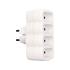 ADAPTOR W.OUT EARTHING 4 SOCKETS