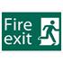 Draper 72449 'Fire Exit' Safety Sign