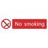 Draper 73159 'No Smoking' Prohibition Sign