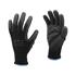 WORKING GLOVES, BLACK 9"