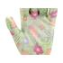 POLYESTER GARDEN GLOVES 8" FLOWERS