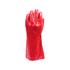 WORKING GLOVES, PVC RED 36CM