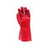 WORKING GLOVES, PVC RED 36CM