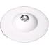 SILICONE PLUG WITH STRAINER WHITE