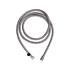 SHOWER HOSE 2.0M DOUBLE LOCK POLISHED