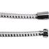 SHOWER HOSE 2.0M PVC CHROME WHITE