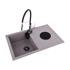 KITCHEN FAUCET FLEXIBLE 2 BLACK