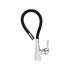 KITCHEN FAUCET WITH BLACK FLEXIBLE SPOUT