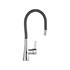 KITCHEN FAUCET D. GRAY FLEXIBLE SPOUT