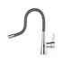 KITCHEN FAUCET D. GRAY FLEXIBLE SPOUT