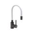 KITCHEN FAUCET BLACK FLEXIBLE WHITE