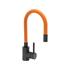KITCHEN FAUCET BLACK FLEXIBLE ORANGE