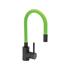 KITCHEN FAUCET BLACK FLEXIBLE GREEN