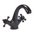 BASIN MIXER RETRO BLACK 1