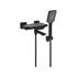 BATH MIXER NOIR 2 WITH SHOWER SET