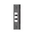 SHOWER PANEL STEELY 4 BLACK TITANIUM