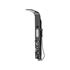 SHOWER PANEL STEELY 5 BLACK TITANIUM