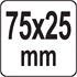 DIAMOND WHETSTONE 75X25 MM SET/3PCS