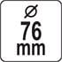 RUBBER MALLET FIBREGLASS HANDLE 1200G