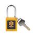 SAFETY PADLOCK WITH NYLON ISOLATED BODY