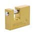 RECTANGULAR BRASS PADLOCK 50MM