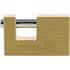 RECTANGULAR BRASS PADLOCK 65MM