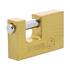 RECTANGULAR BRASS PADLOCK 65MM
