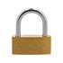 PLATED BRASS PADLOCK  40MM
