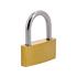 PLATED BRASS PADLOCK  40MM