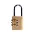 PADLOCK WITH 3 RING COMBINATION LOCK.