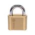 PADLOCK WITH 4 RING COMBINATION LOCK.