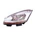 Left Headlamp (Halogen, Takes H7 Bulb, Original Equipment) for Citroen C4 Picasso 2013 on