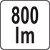 HEADLAMP 800LM RECHARG.,MOTION DETECTOR