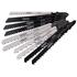 Draper 81735 Assorted HCS Jigsaw Blade Set (10 Piece)