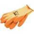 Draper 82602 Orange Heavy Duty Latex Coated Work Gloves   Extra Large