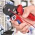 KNIPEX Self  Adjusting Crimping Pliers, 2 x 10 mm², 180mm