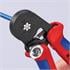 KNIPEX Self  Adjusting Crimping Pliers, 2 x 10 mm², 180mm