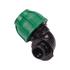 PIPE CONNECTOR PP 90° GW 32MM x 1/2"