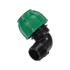 PIPE CONNECTOR PP 90° GZ 32MM x 1"