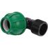 PIPE CONNECTOR PP 90° GZ 32MM x 5/4"