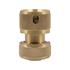 BRASS HOSE CONNECTOR  STOP 1/2"